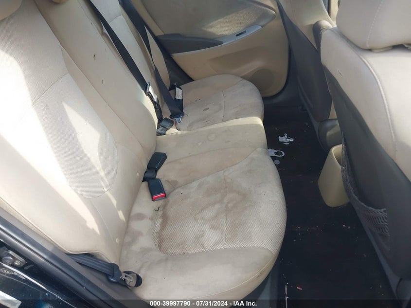 2012 Hyundai Accent Gls VIN: KMHCT4AE8CU062583 Lot: 39997790