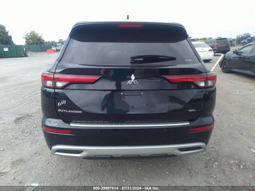 2023 Mitsubishi Outlander Sel 2.5 S-Awc/Sel 40Th Anniversary S-Awc/Sel Black Edition S-Awc VIN: JA4J4VA86PZ016472 Lot: 39997814