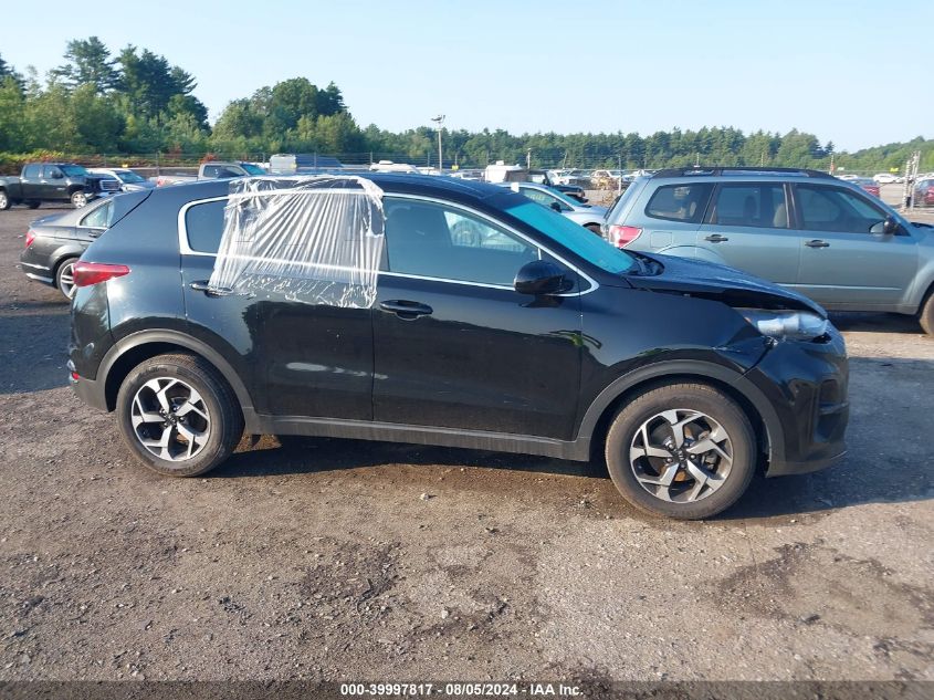 2020 Kia Sportage Lx VIN: KNDPM3AC3L7761422 Lot: 39997817