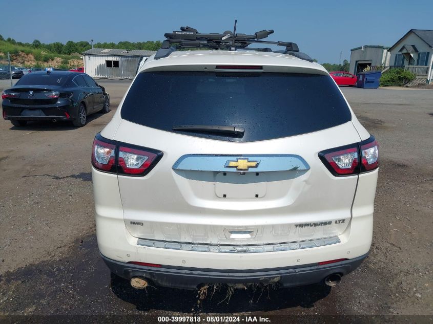 2013 Chevrolet Traverse Ltz VIN: 1GNKVLKDXDJ250820 Lot: 39997818