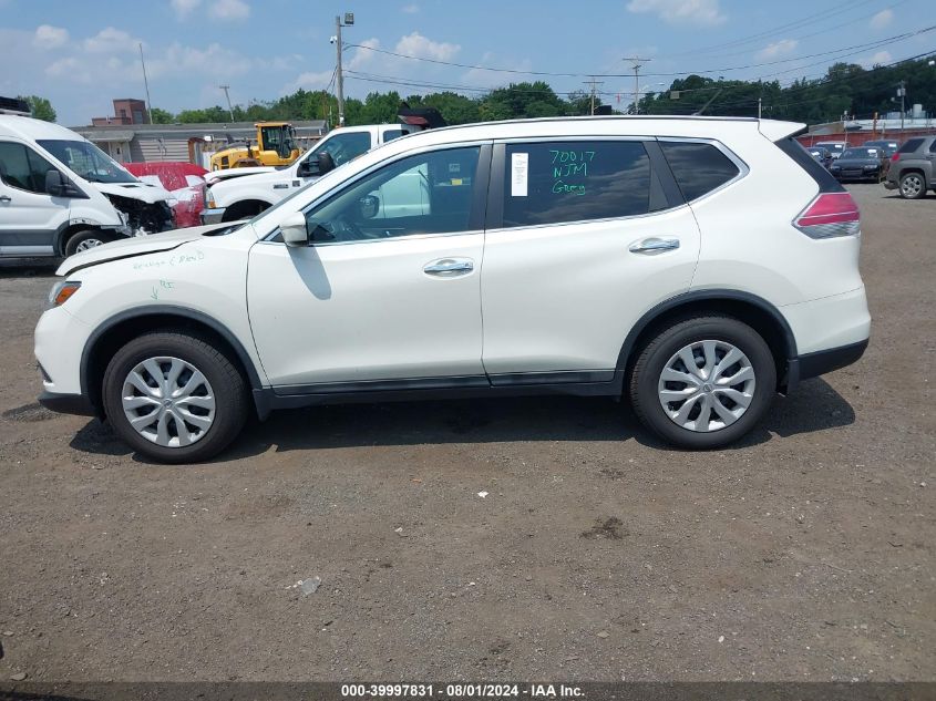 2015 Nissan Rogue S VIN: 5N1AT2MK4FC766447 Lot: 39997831