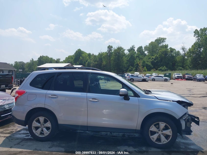 2016 Subaru Forester 2.5I Premium VIN: JF2SJADC5GH408670 Lot: 39997833