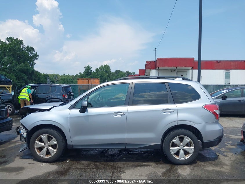 2016 Subaru Forester 2.5I Premium VIN: JF2SJADC5GH408670 Lot: 39997833