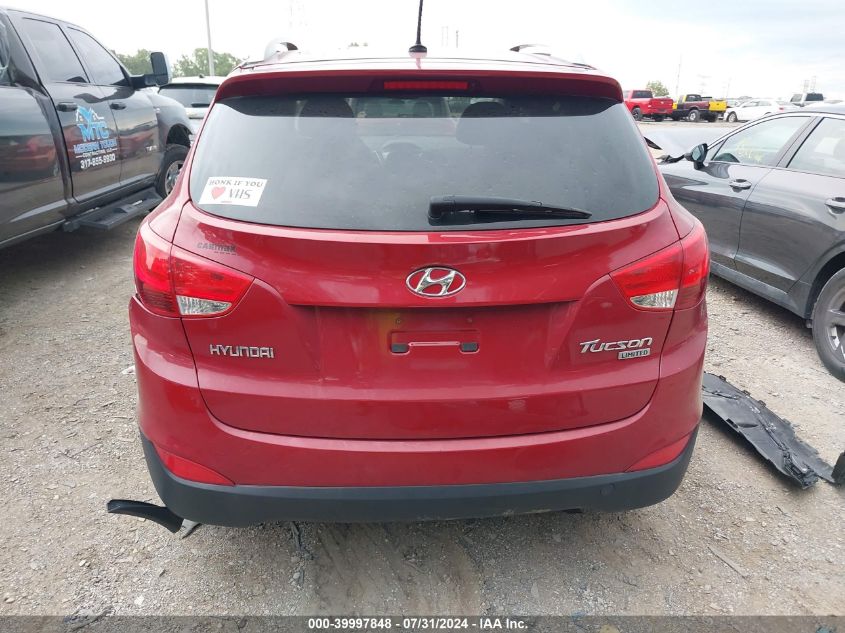 2012 Hyundai Tucson Limited VIN: KM8JU3AC9CU514201 Lot: 39997848