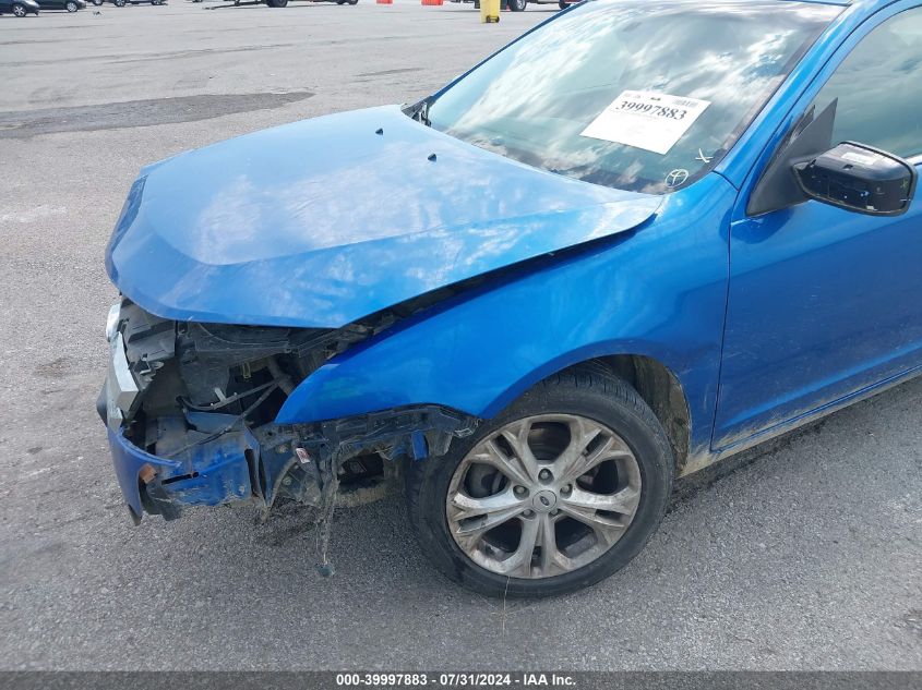 2012 Ford Fusion Se VIN: 3FAHP0HA4CR326437 Lot: 39997883