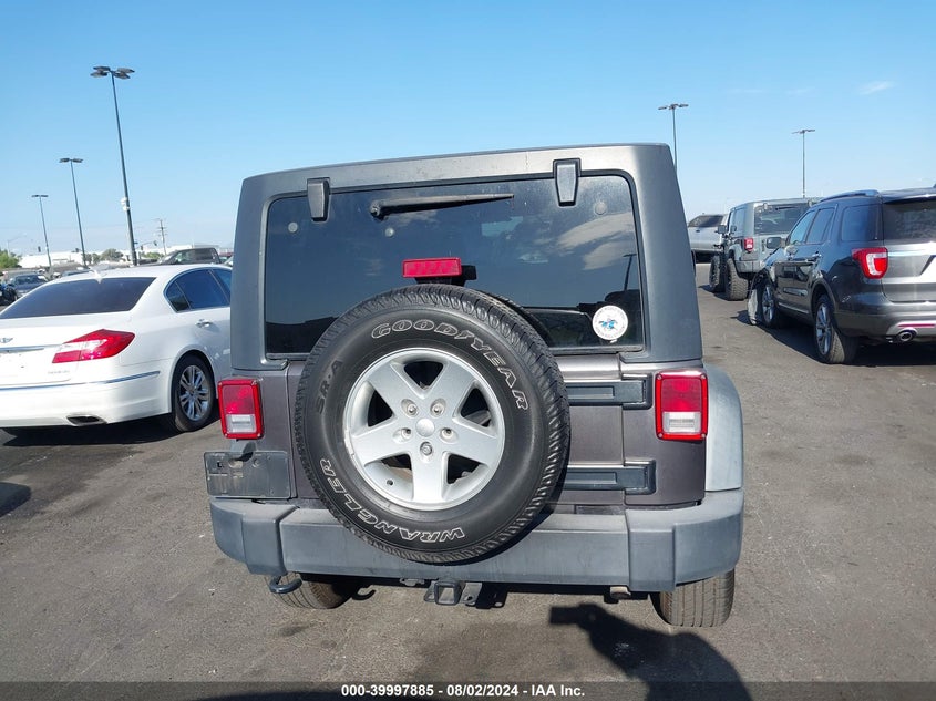 2016 Jeep Wrangler Unlimited Sport VIN: 1C4BJWDG1GL188651 Lot: 39997885