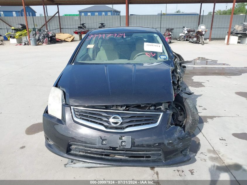 2011 Nissan Sentra 2.0S VIN: 3N1AB6AP8BL676461 Lot: 39997924