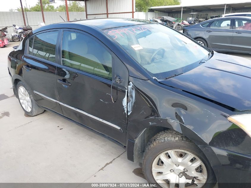 2011 Nissan Sentra 2.0S VIN: 3N1AB6AP8BL676461 Lot: 39997924