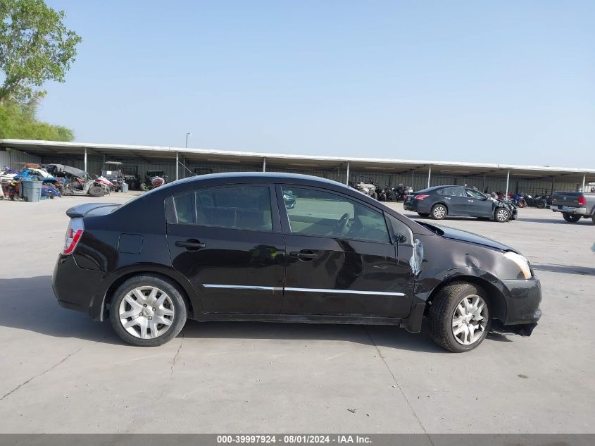 2011 Nissan Sentra 2.0S VIN: 3N1AB6AP8BL676461 Lot: 39997924