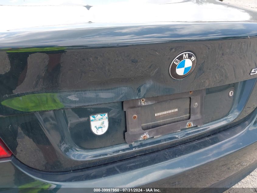 2008 BMW 528I I VIN: WBANU535X8CT06208 Lot: 39997950