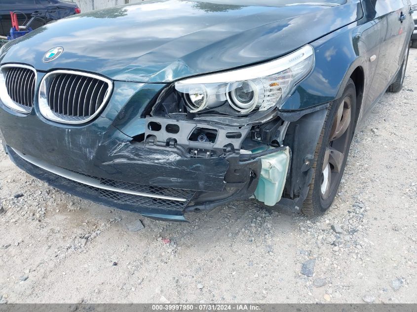 2008 BMW 528I I VIN: WBANU535X8CT06208 Lot: 39997950