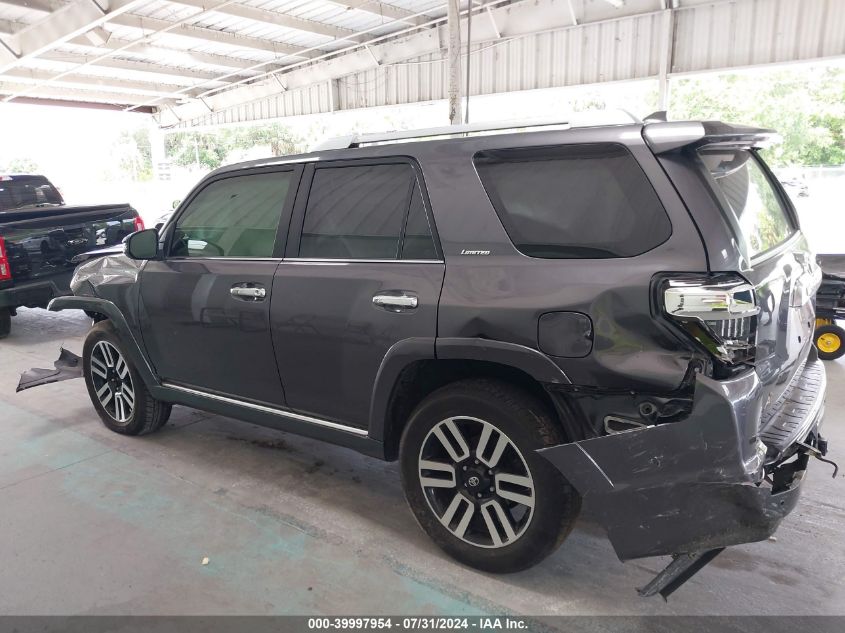 2022 Toyota 4Runner Limited VIN: JTEKU5JR7N5998712 Lot: 39997954