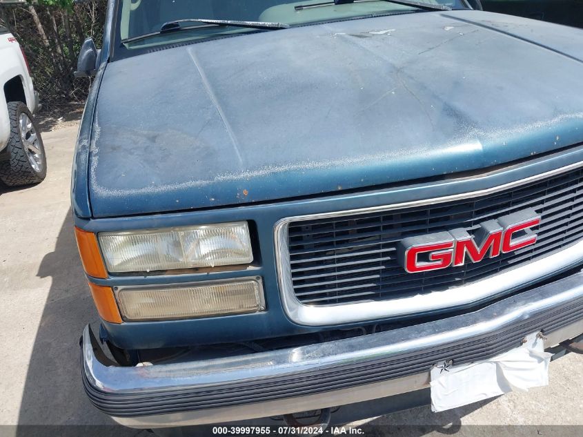 1995 GMC Yukon VIN: 1GKEK13K6SJ764424 Lot: 39997955