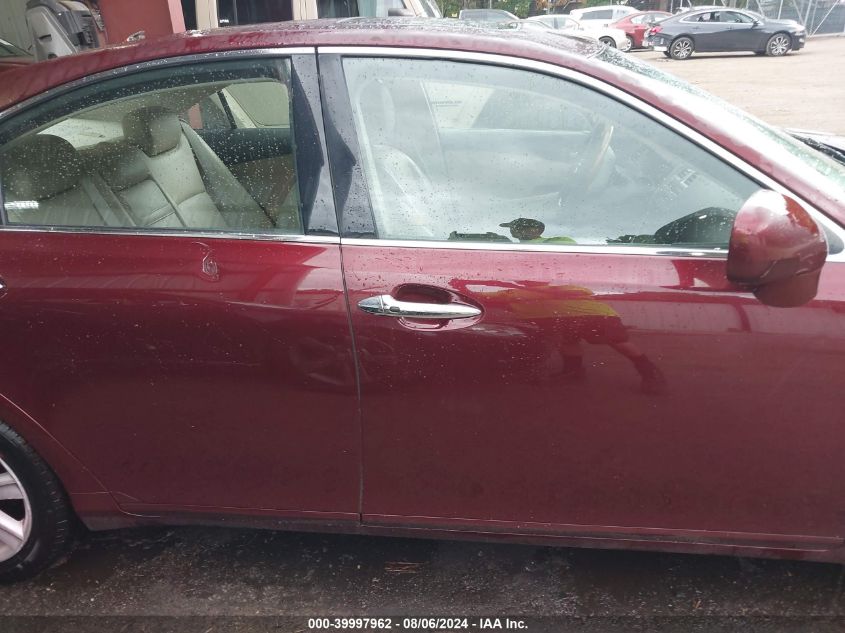 2007 Lexus Es 350 VIN: JTHBJ46G472088744 Lot: 39997962