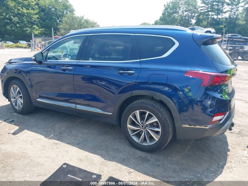 2020 Hyundai Santa Fe Limited VIN: 5NMS5CAD6LH233690 Lot: 39997986