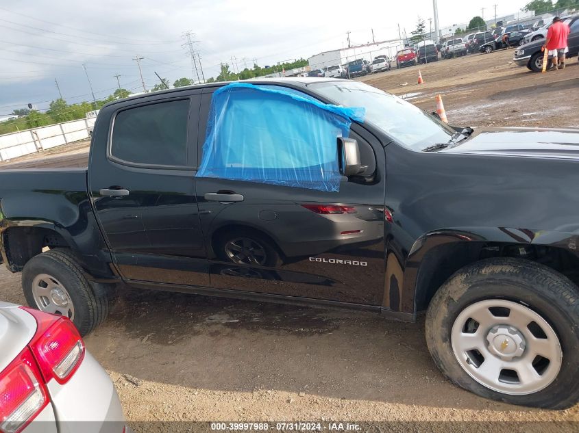 2021 Chevrolet Colorado VIN: 1GCGTBEN7M1207006 Lot: 39997988