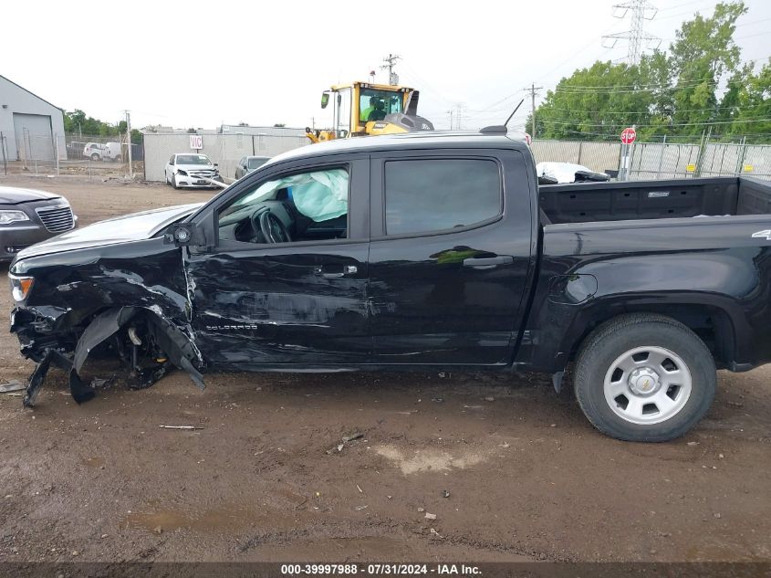 2021 Chevrolet Colorado VIN: 1GCGTBEN7M1207006 Lot: 39997988