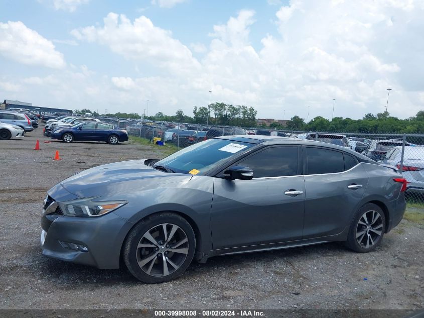 2016 Nissan Maxima 3.5 Sl VIN: 1N4AA6AP5GC904540 Lot: 39998008