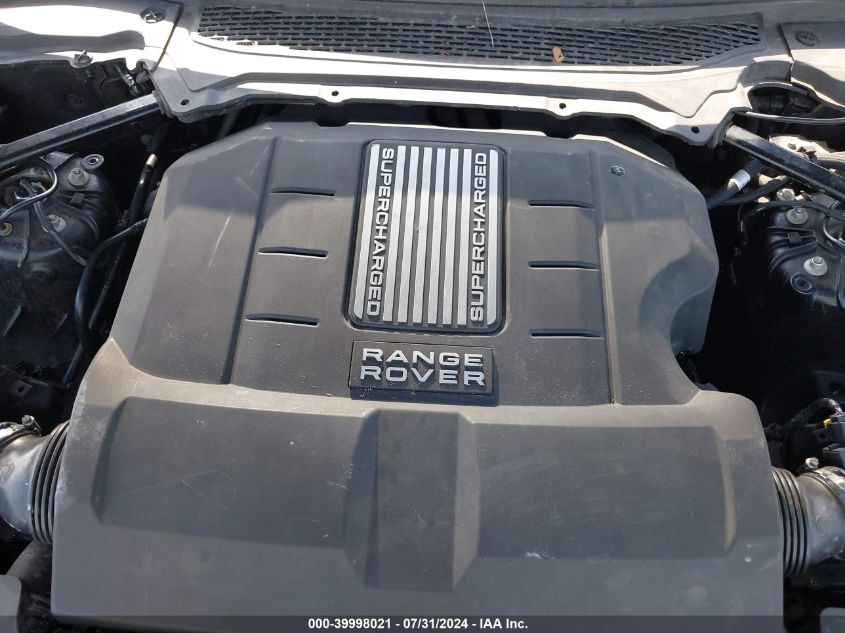 2014 Land Rover Range Rover Sport 3.0L V6 Supercharged Hse VIN: SALWR2WF5EA337541 Lot: 39998021