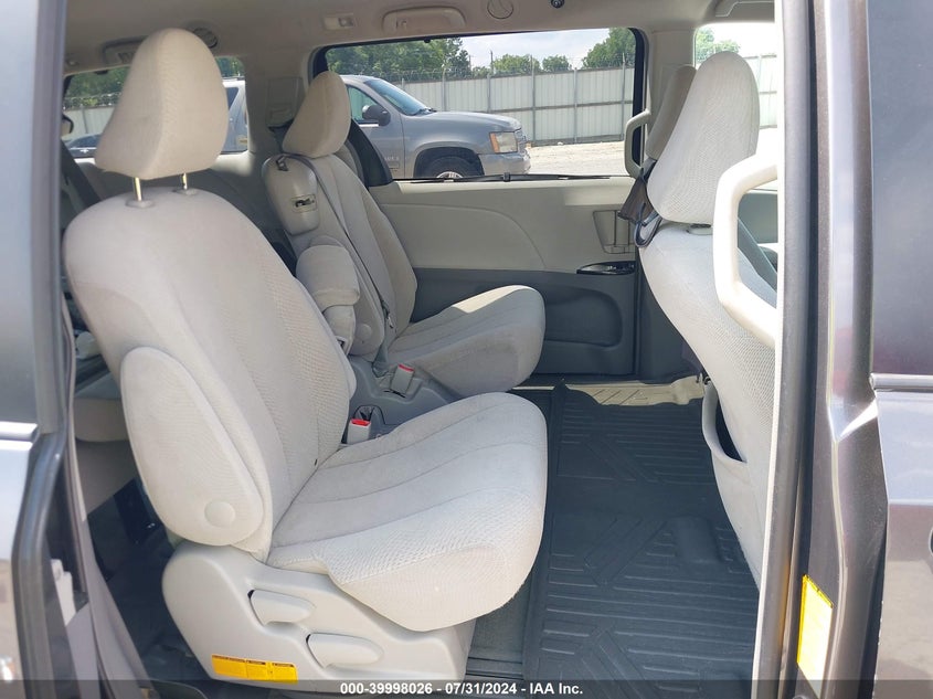 2012 Toyota Sienna Le V6 8 Passenger VIN: 5TDKK3DC8CS212770 Lot: 39998026