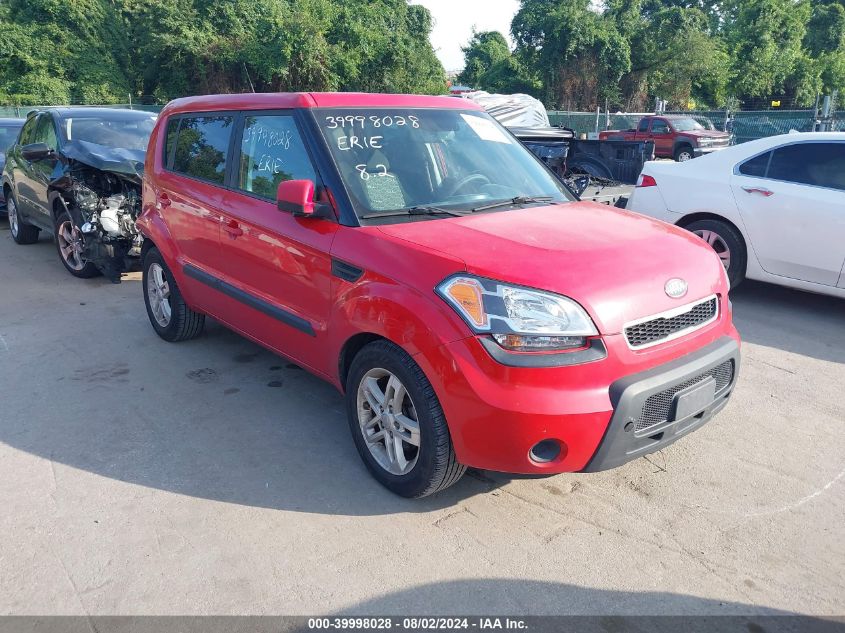 2011 Kia Soul + VIN: KNDJT2A24B7303994 Lot: 39998028