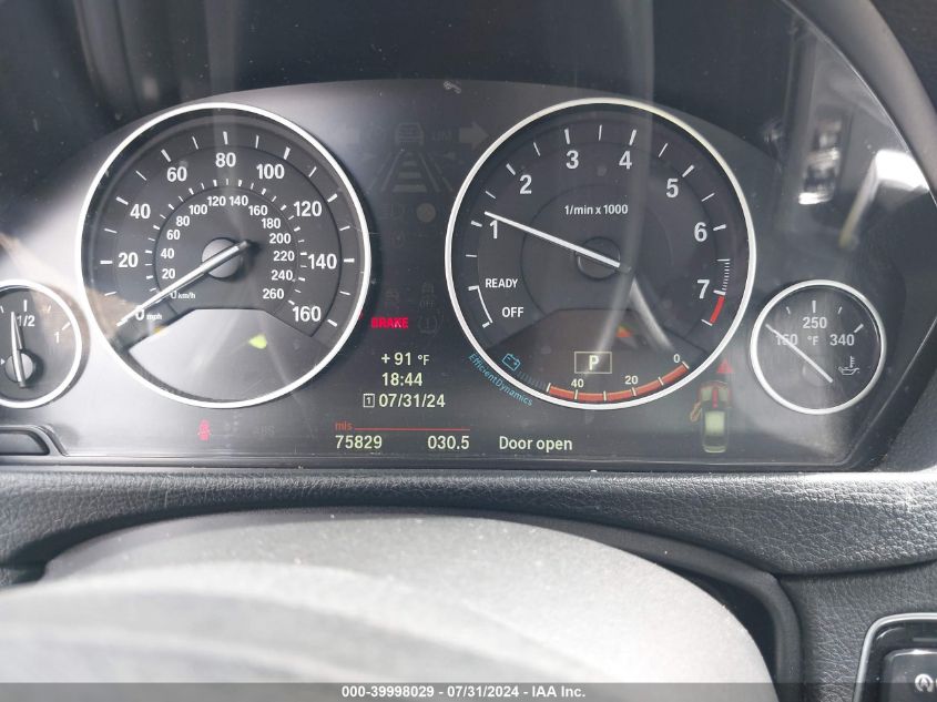 2013 BMW 328 Xi VIN: WBA3B3C53DF537753 Lot: 39998029