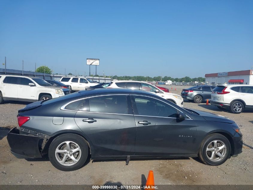 2018 Chevrolet Malibu 1Fl VIN: 1G1ZC5ST3JF153806 Lot: 39998030