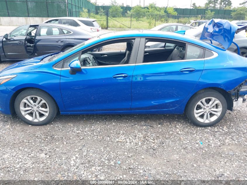 2019 Chevrolet Cruze Lt VIN: 1G1BE5SM1K7121193 Lot: 39998051