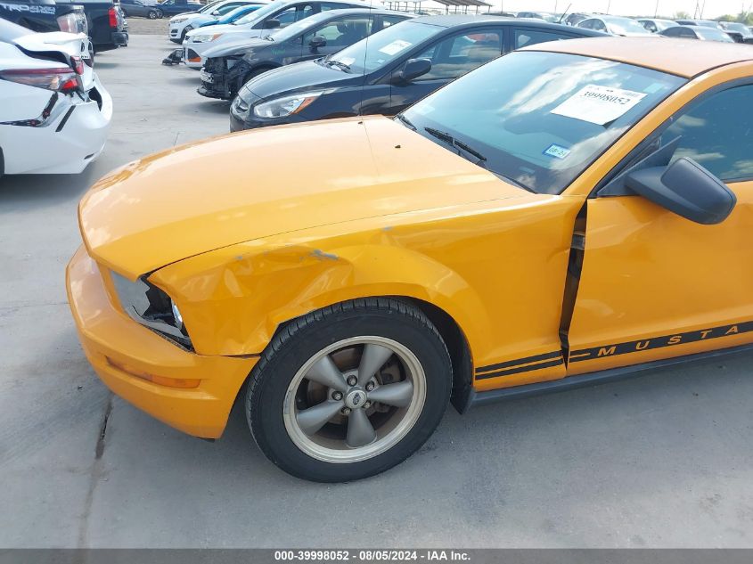 2007 Ford Mustang V6 Deluxe/V6 Premium VIN: 1ZVFT80N175221905 Lot: 39998052