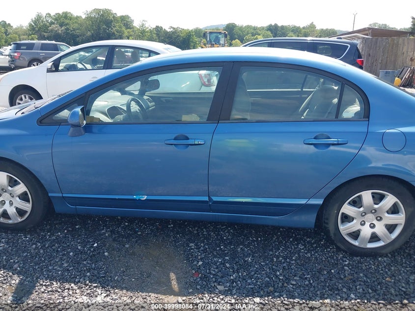 2008 Honda Civic Sdn Lx VIN: 1HGFA16558L036004 Lot: 39998084