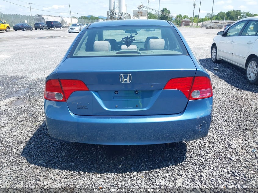 2008 Honda Civic Sdn Lx VIN: 1HGFA16558L036004 Lot: 39998084