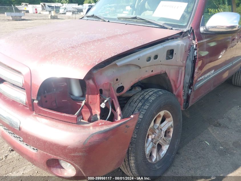 2003 Toyota Tundra Sr5 VIN: 5TBRN34123S357199 Lot: 39998117