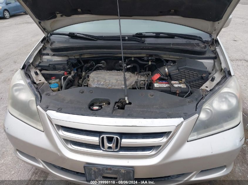 2007 Honda Odyssey Ex VIN: 5FNRL38427B458836 Lot: 39998118