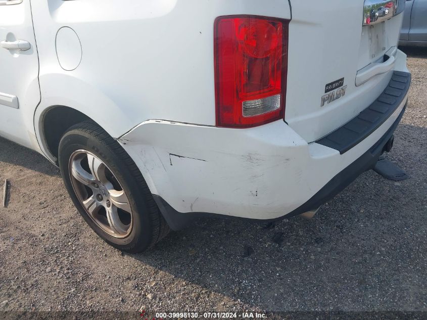 2013 Honda Pilot Ex VIN: 5FNYF3H44DB025405 Lot: 39998130