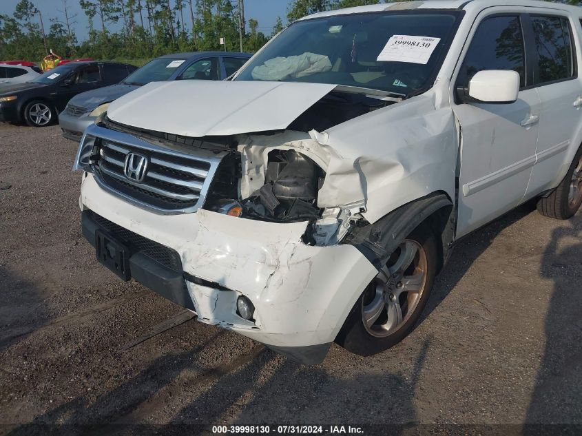 2013 Honda Pilot Ex VIN: 5FNYF3H44DB025405 Lot: 39998130