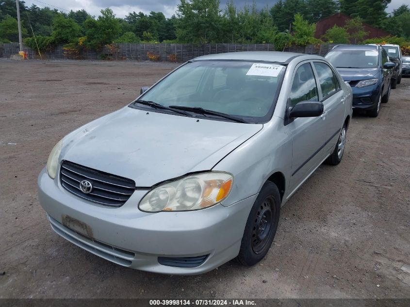 2T1BR32E93C038006 | 2003 TOYOTA COROLLA