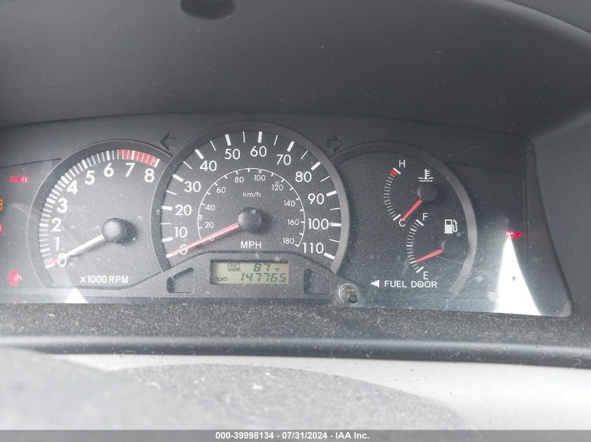 2003 Toyota Corolla Ce VIN: 2T1BR32E93C038006 Lot: 39998134