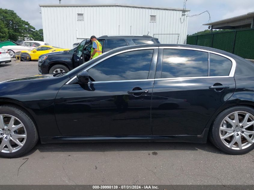 2011 Infiniti G37 Journey VIN: JN1CV6AP2BM500043 Lot: 39998139