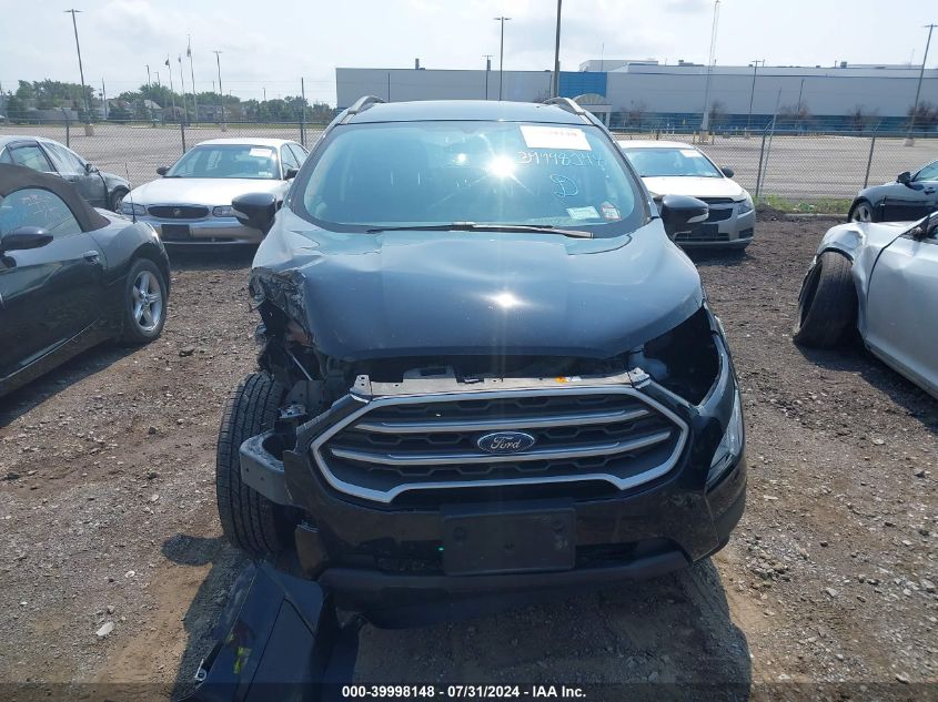 2021 Ford Ecosport Se VIN: MAJ6S3GL9MC428102 Lot: 39998148