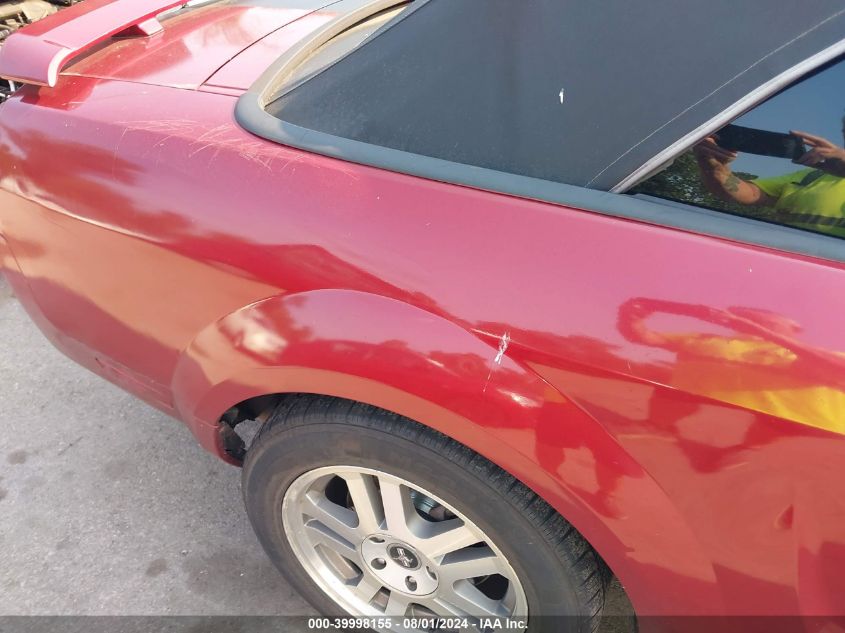 2006 Ford Mustang V6 VIN: 1ZVFT84N665175626 Lot: 39998155