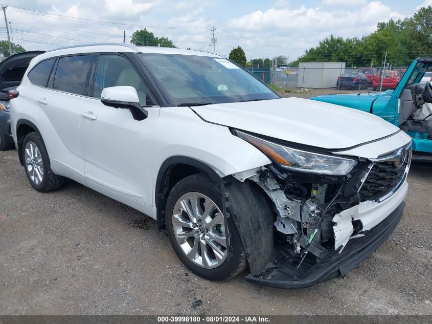 2023 TOYOTA HIGHLANDER LIMITED - 5TDKDRBH7PS033878