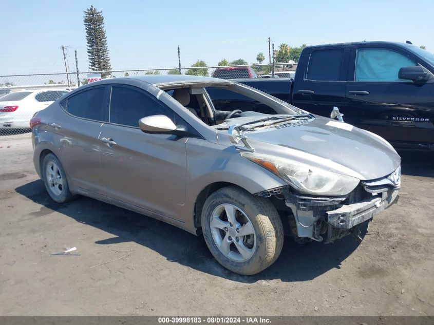 2014 Hyundai Elantra Se VIN: 5NPDH4AE4EH463183 Lot: 39998183