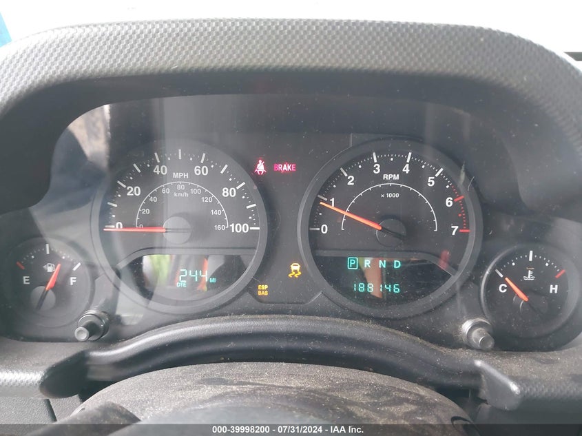 2009 Jeep Wrangler Unlimited X VIN: 1J4GA39199L783317 Lot: 39998200