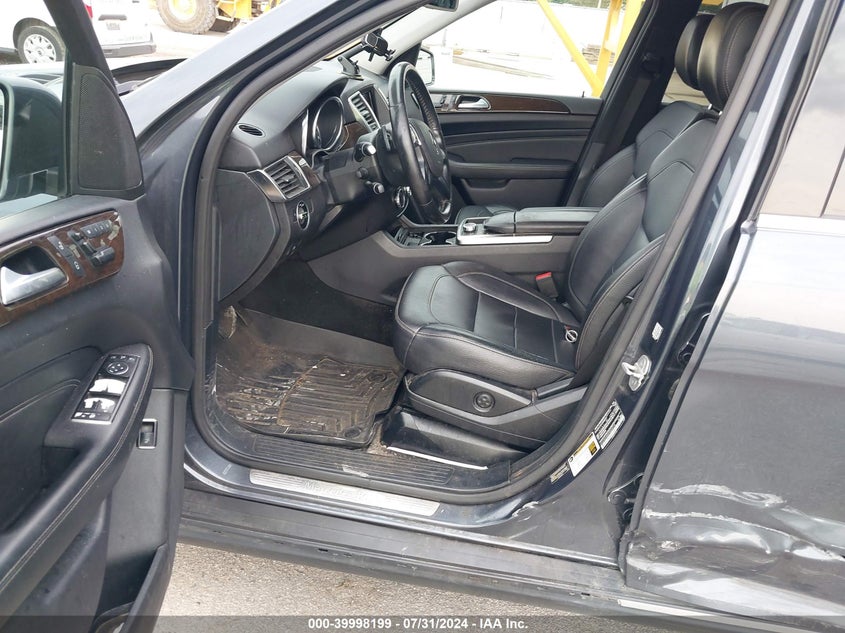 2015 Mercedes-Benz Ml 350 4Matic VIN: 4JGDA5HB4FA509718 Lot: 39998199