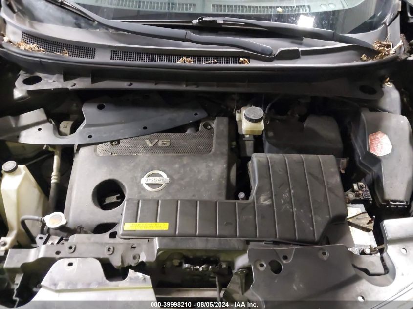 2009 Nissan Murano Sl VIN: JN8AZ18W99W136263 Lot: 39998210