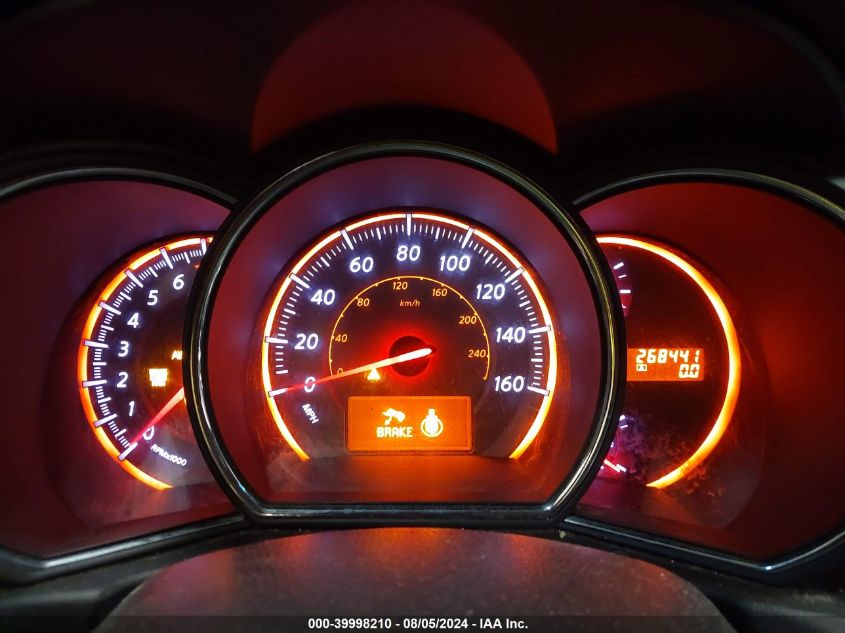 2009 Nissan Murano Sl VIN: JN8AZ18W99W136263 Lot: 39998210