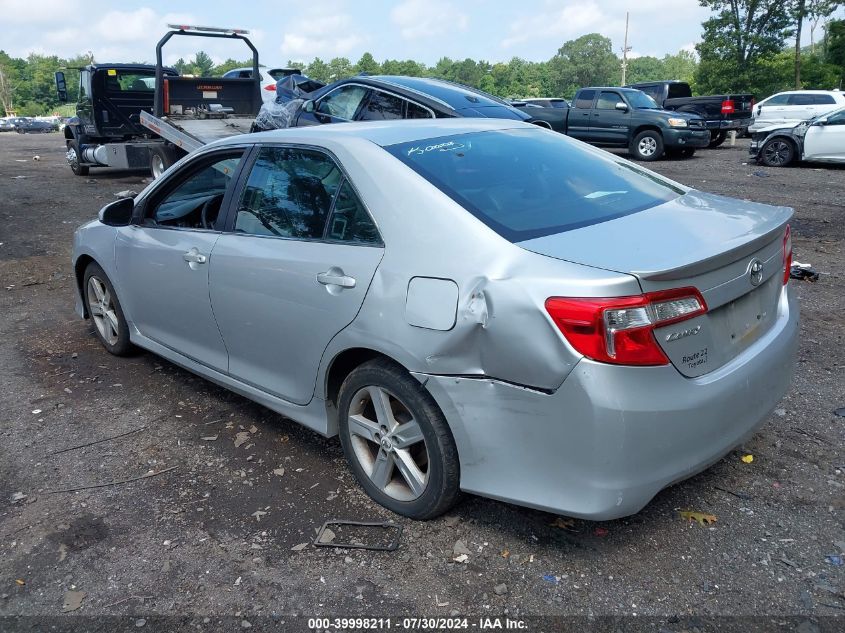 4T1BF1FK7DU214399 | 2013 TOYOTA CAMRY