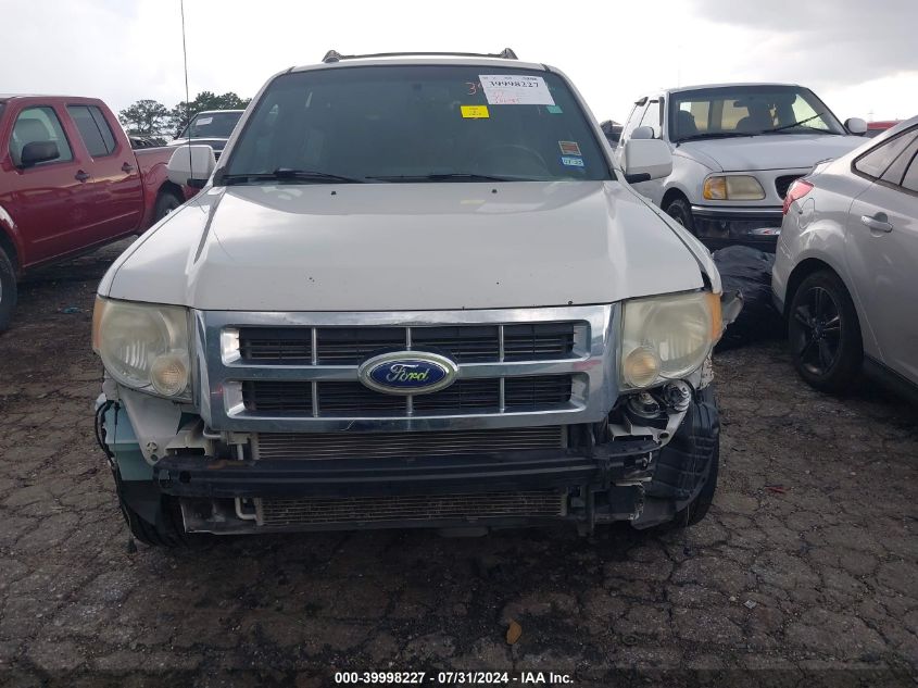 2011 Ford Escape Limited VIN: 1FMCU0E70BKC62627 Lot: 39998227