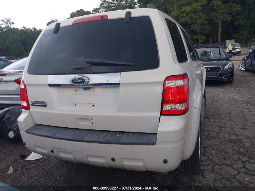 2011 Ford Escape Limited VIN: 1FMCU0E70BKC62627 Lot: 39998227