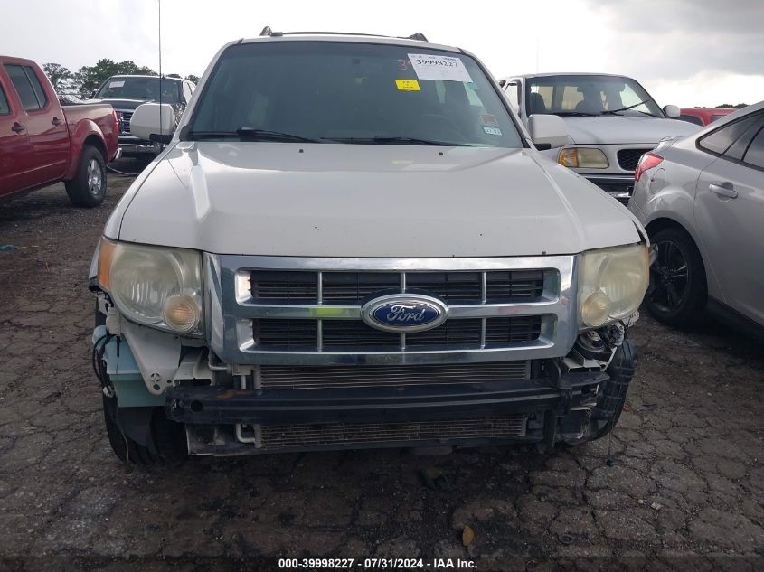 2011 Ford Escape Limited VIN: 1FMCU0E70BKC62627 Lot: 39998227